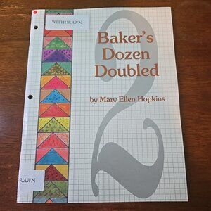 Baker's Dozen Doubled by Mary E. Hopkins (1988, Paperback)